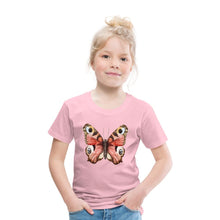 Lade das Bild in den Galerie-Viewer, Kinder T-Shirt - Schmetterling - Hellrosa
