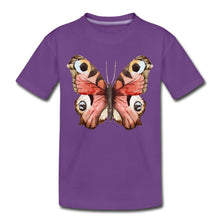 Lade das Bild in den Galerie-Viewer, Kinder T-Shirt - Schmetterling - Lila
