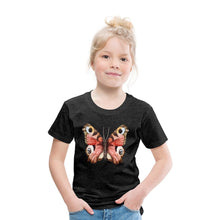 Lade das Bild in den Galerie-Viewer, Kinder T-Shirt - Schmetterling - Anthrazit

