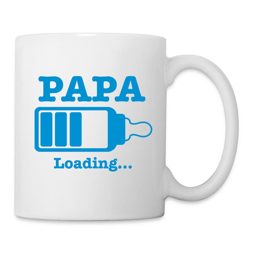 Papa Tasse weiß - Loading... - Weiß